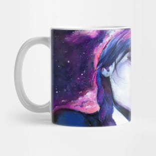 Wednesday Addams - Watercolor Painting Netflix Adaptation Mug